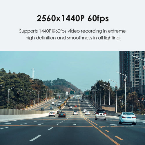 VIOFO 2K Dash Cam 2560x1440p Quad HD+ Car Dash Camera, Ultra Clear Night Vision, GPS Included, Buffered Parking Mode, True HDR, A119 V3