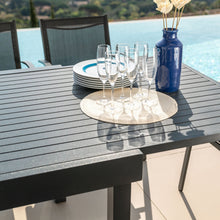 Load image into Gallery viewer, Table de jardin extensible aluminium 12 places (200/320 x 100 cm) Murano Gris anthracite - Action-sport36 -