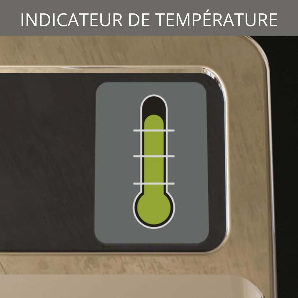 KRUPS BEERTENDER Machine à bière pression, Compatible avec les fûts de 5 L, Tireuse à bière, Pompe à bière, Indicateur température, Indicateur volume restant VB700800