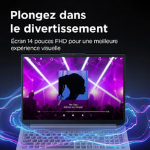 Load image into Gallery viewer, Lenovo IdeaPad Slim 3 14IRH8 - Ordinateur Portable 14'' FHD (Intel Core i7-13620H RAM 16Go SSD 512Go Intel UHD Graphics Windows 11 Home) Clavier AZERTY Français - Gris