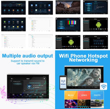 Load image into Gallery viewer, Lecteur vidéo HD 13,3 pouces (1080p) pour appuie-tête de voiture,Android 9.0,avec support de montage,écran tactile IPS 2 Go + 32 Go
