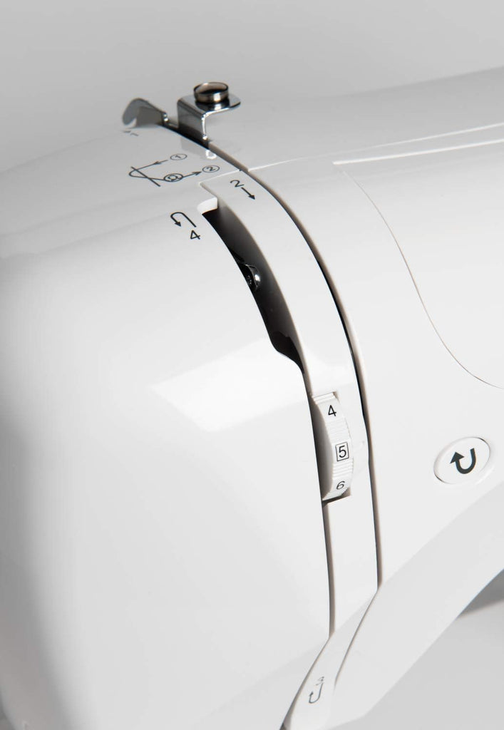 Haute Couture F527C Machine  coudre lectronique Professionnelle,80 points,utilitaires,lastiques,dcoratifs,Facile pour Dbutants Electrique Portable,Maison
