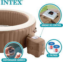 Load image into Gallery viewer, Intex Pure Spa Sahara 6 Places 28428EX Beige