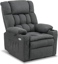 Load image into Gallery viewer, MCombo 7546 Fauteuil de Relaxation électrique avec 3 Moteurs réglables séparément