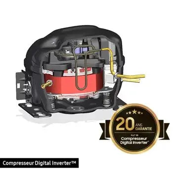 Rfrigrateur combinSAMSUNG RB38C650ESA -