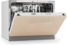 Load image into Gallery viewer, Mini Lave Vaisselle de Table de 8 Couvert,Silencieux,6 Programmes de Lavage,Portable,Facile à Installer pour la Maison et Bureau -