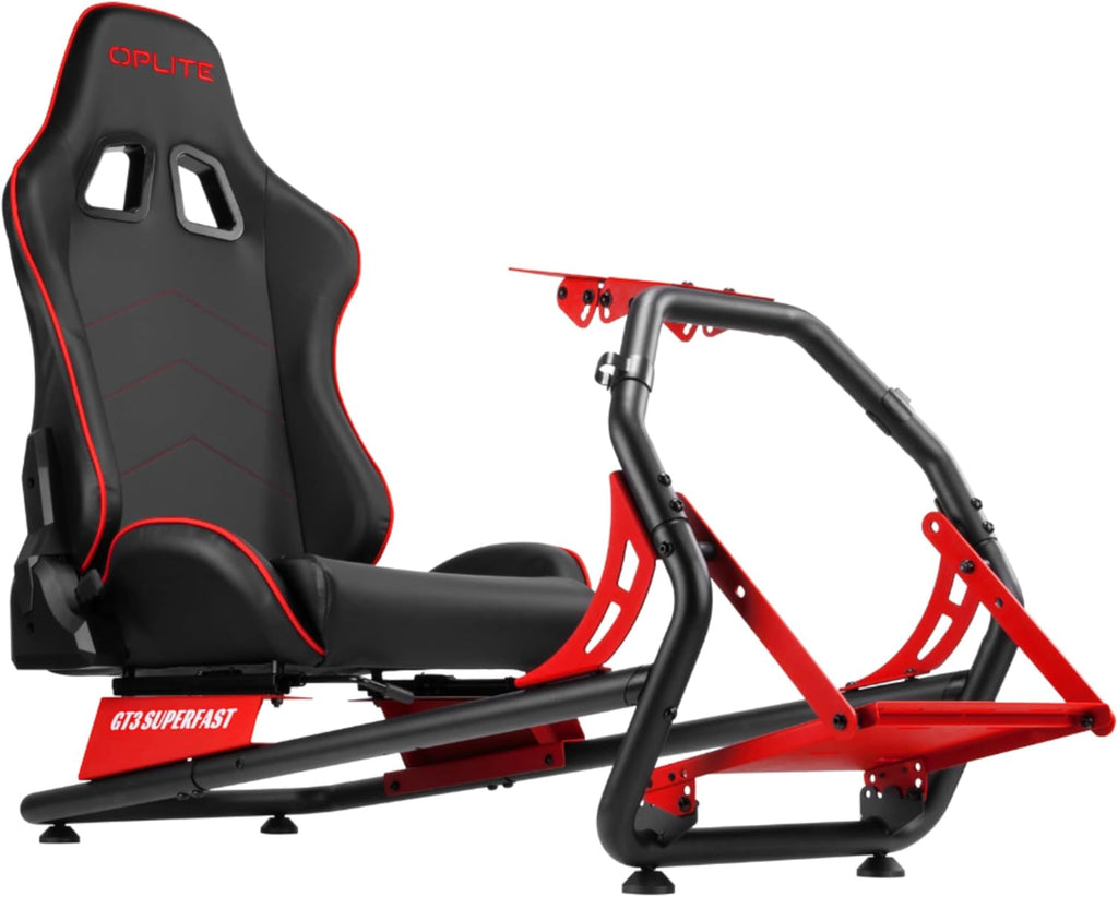 OPLITE GT3 Superfast V2 est un cockpit de simulation de conduite de type GT/Rallye,idal pour une introduction au SIMRACING