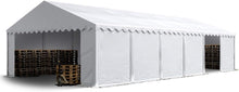 Load image into Gallery viewer, TOOLPORT Tente de Stockage 6x12 m abri bâche PVC 700 N imperméable Blanc