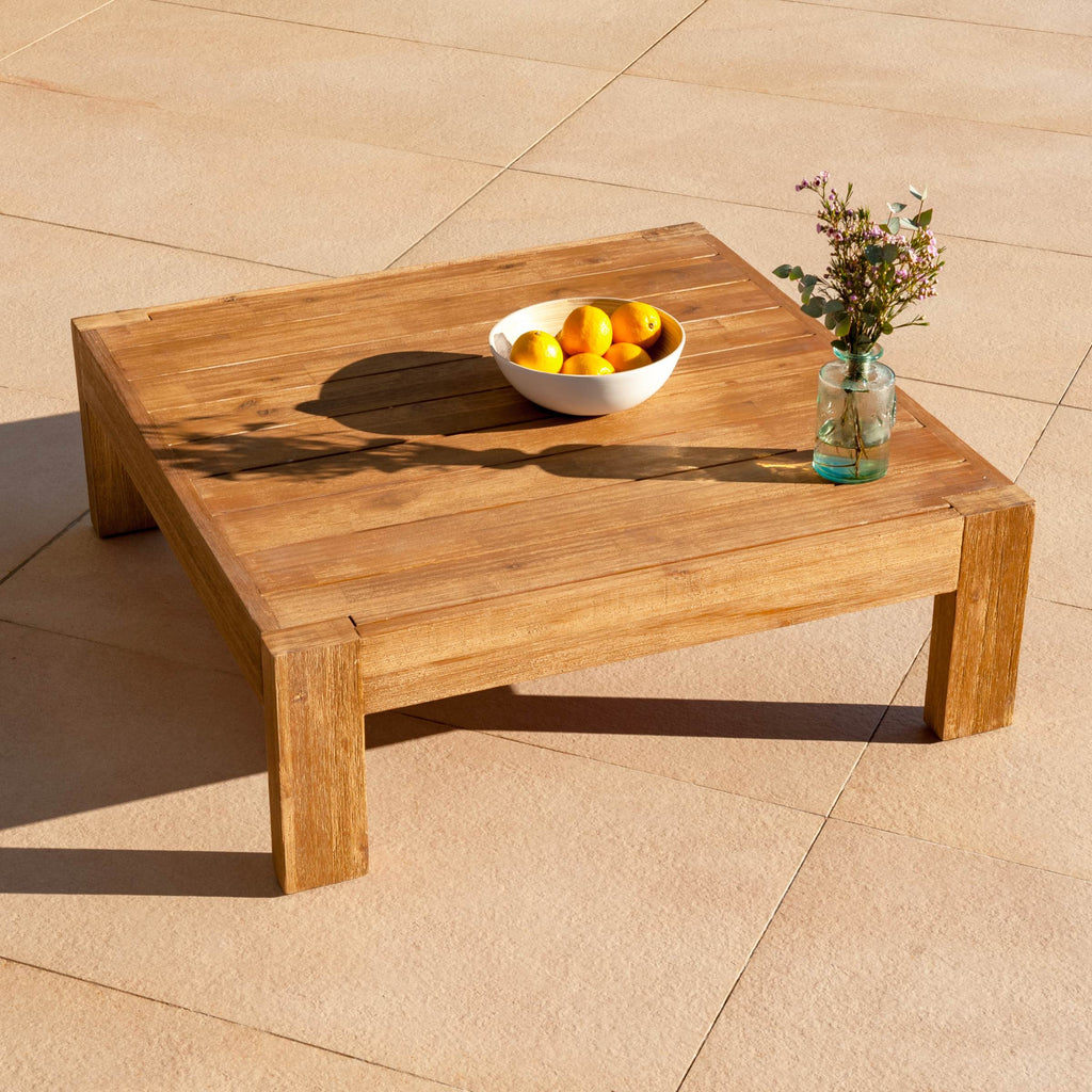Salon de jardin en bois d'acacia 8 places 5 pcs Borneo Gris anthracite - Action-sport36 -