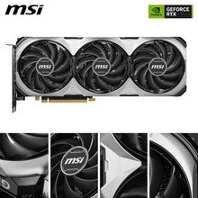 Load image into Gallery viewer, MSI GeForce RTX 4060 Ti Ventus 3X E 8G OC Carte Graphique - 8 Go GDDR6 (18 GB/s 128-bit) PCIe 4.0-3 x Ventilateurs TORX 4.0 - HDMI 2.1a DisplayPort 1.4a