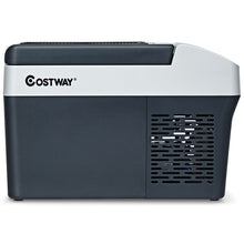 Load image into Gallery viewer, Réfrigérateur Congélateur de Voiture 12L Portable Compresseur -20°C à +10°C Ampoules LED 2 Porte-gobelets 23x53x36cm -