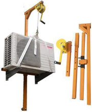Load image into Gallery viewer, Installation De Machine Externe De Climatisation Suspension D'installation De Petite Grue Support De Levage À Manivelle Outil De Levage Climatisation À Manivelle,20M