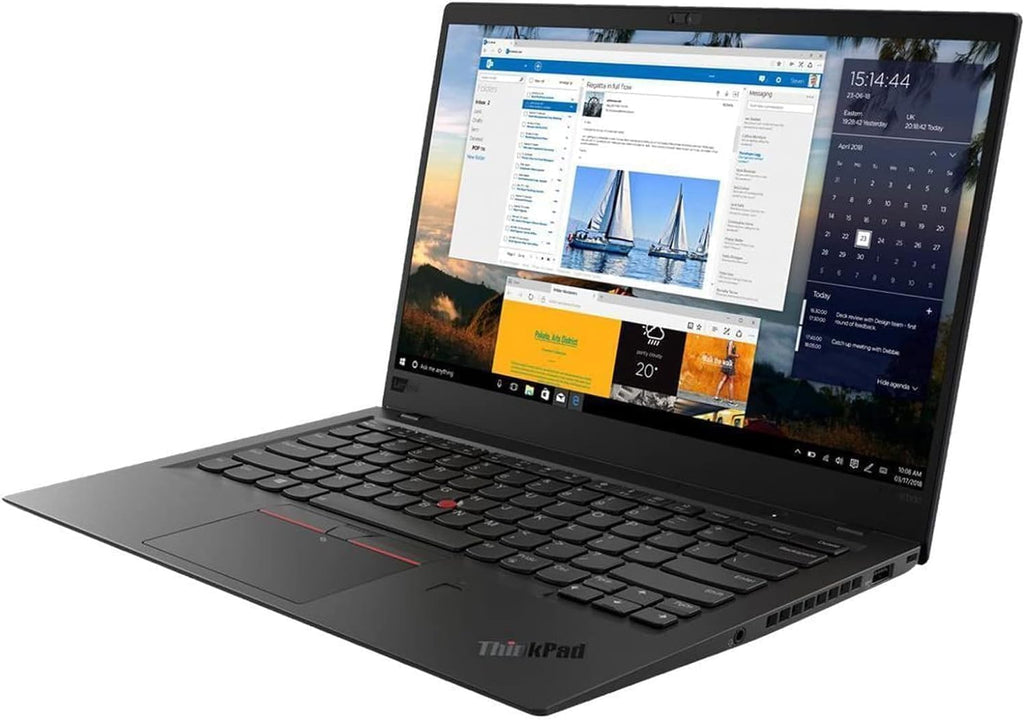Lenovo ThinkPad X1 Carbon 5th Ordinateur portable professionnel 14" FHD Intel Core i5-6200U 8 Go de RAM 256 Go SSD Windows 11 Pro (renouvelé)