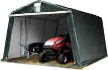 Load image into Gallery viewer, TOOLPORT 3,3 x 4,8 m Garage, abri de Stockage, PE 450 N, Tente Garage Vert foncé