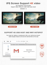 Load image into Gallery viewer, Lecteur vido HD 13,3 pouces (1080p) pour appuie-t锚te de voiture,Android 9.0,avec support de montage,cran tactile IPS 2 Go + 32 Go