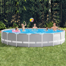Load image into Gallery viewer, Intex piscine prism frame ronde tubulaire (ø)3,05 x (h)0,76m