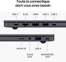 Load image into Gallery viewer, Galaxy Book4 Ordinateur Portable 15.6'' Intel Core i5 8Go RAM 256Go SSD Clavier AZERTY FR Gris Windows 11 Home
