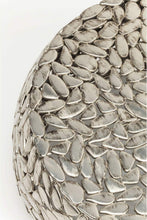 Load image into Gallery viewer, Kare Design Table Basse Pebbles Deluxe, Acier, Argent, Diamètre 66 / 56 cm, Table Basse Salon lot de 2, Meuble, Deco Intérieur, Decoration Chambre, Maison