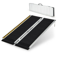 Load image into Gallery viewer, Rampe D’accès en Aluminium avec Plaque de Transition pour Maison 122L -