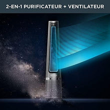 Load image into Gallery viewer, Rowenta Eclipse 2-en-1 Ventilateur purificateur, Ventile et filtre l’air, Particules fines, 32 dB (A), Puissant, Oscillation, 12 vitesses, Minuteur, Départ différé QU5030F0