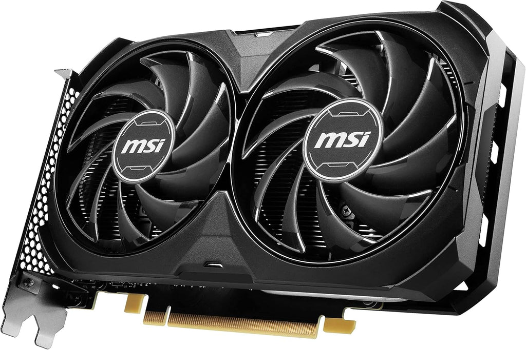 MSI Gaming GeForce RTX 4060 Ti 8 Go GDRR6 128 Bits HDMI/DP Nvlink TORX Fan 4.0 Ada Lovelace Architecture Carte Graphique (RTX 4060 Ti Ventus 2X Noir 8 Go OC)