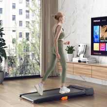 Load image into Gallery viewer, Tapis de Course et de Marche avec 12 Programmes Prdfinis Tlcommande et cran Tactile Led Machine de Jogging et de Marche Capacit 120 Kg Noir -