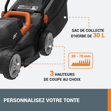 Load image into Gallery viewer, Pack Pro+ Tondeuse à Gazon 40V 460m² + Coupe-Bordures 20V + 2 Batteries 4Ah et 1 Batterie 2Ah + Chargeur Double et Chargeur Simple (Idéal pour l'Entretien du Jardin)