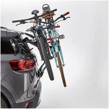 Load image into Gallery viewer, Porte Velo hayon 5 Sangles mottez Shiva 2 elec Acier 2 velos VAE/e Bike (40 kgs Max), Noir