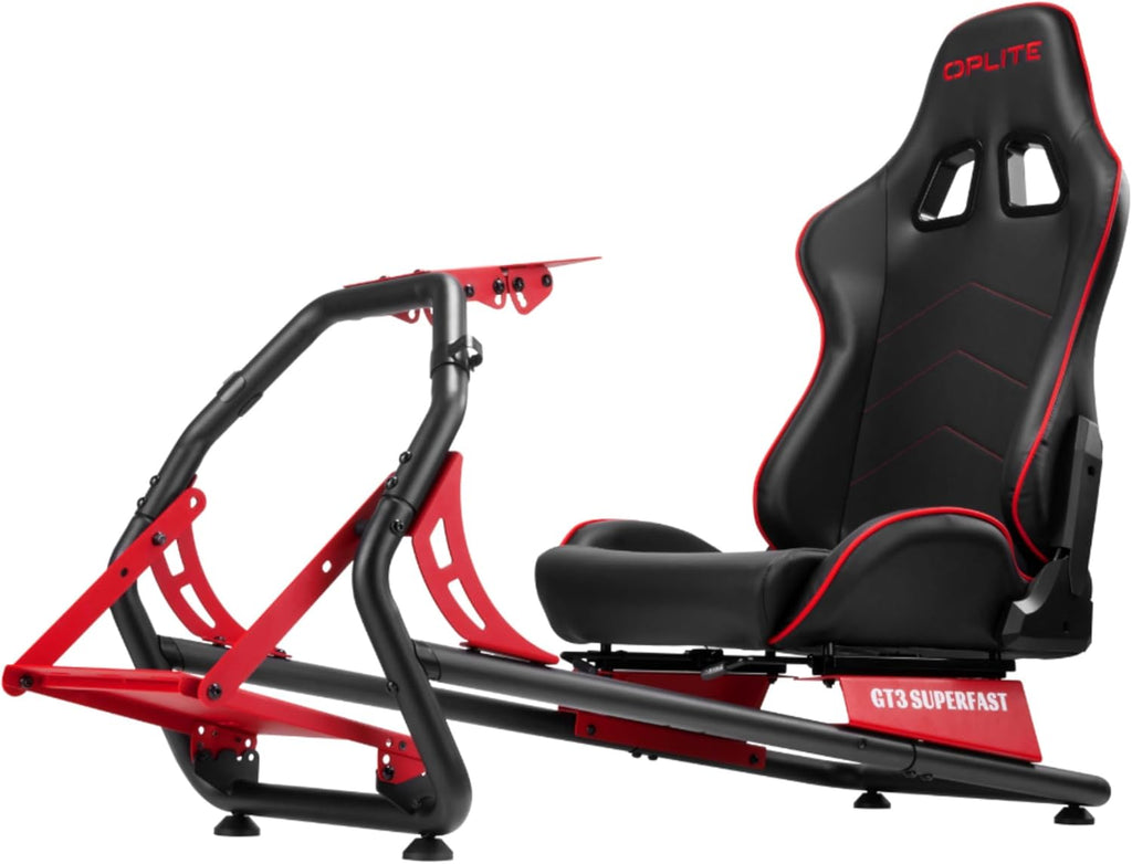 OPLITE GT3 Superfast V2 est un cockpit de simulation de conduite de type GT/Rallye,idal pour une introduction au SIMRACING