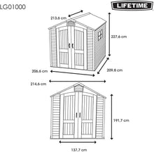 Load image into Gallery viewer, Abri de Jardin Tan 132,7 x 204,4 x 227,9 cm
