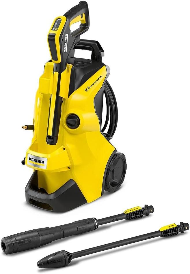 K盲rcher Nettoyeur Haute Pression K 4 Power Control Flex Home,Pression : max. 130 bar,Dbit : 420 l/h,Surface : 30 m虏/h,Poids : 11,5 kg,Pistolet Haute Pression,Rotabuse,Lance,Home Kit