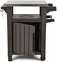 Load image into Gallery viewer, Mini desserte barbecue UNITY - Gris - 105 litres
