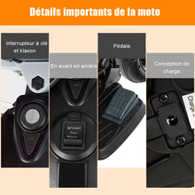 Load image into Gallery viewer, Moto Electrique pour Enfants 12V avec Lumires LED Musique MP3 Roues Antidrapantes pour Garons et Filles 37 95 mois -