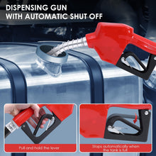 Load image into Gallery viewer, Pompe à diesel 230 V 550 W auto-amorçante - Stations essence mobiles 60/min - Avec tuyaux et pistolet de distribution - Pour voitures camions citernes etc.