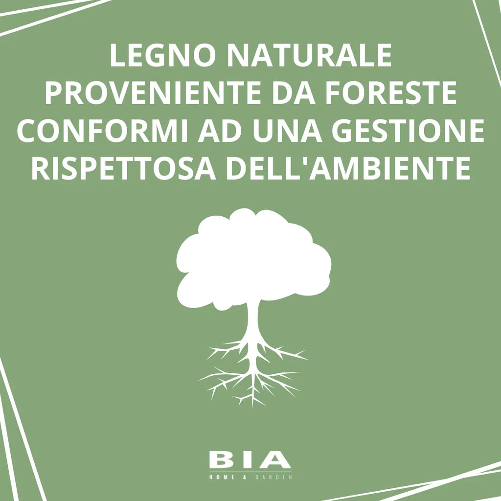 Pergola per Auto in Legno Termotrattato 3 x 5 m -