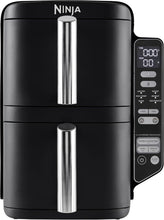 Load image into Gallery viewer, Foodi FlexDrawer Air Fryer,Dual Zone Avec Sparateur Amovible,Grand Tiroir de 10,4 L,7-en-1,Double Zone,Sans Huile,Pices Antiadhsives Compatibles Au Lave-Vaisselle,Noir AF500EU