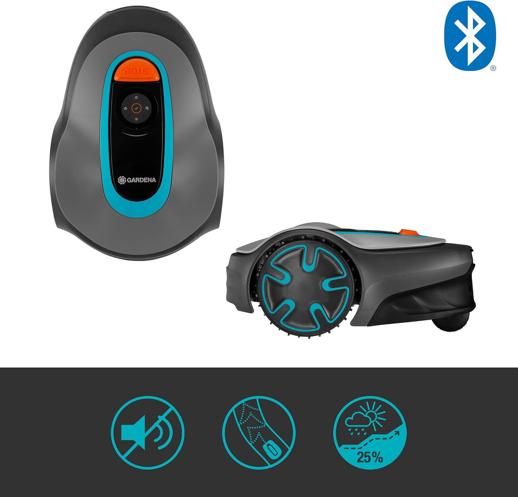 Tondeuse robot SILENO minimo 250 m虏 : Tondeuse intelligente avec connectivit optimale Programmable avec l'application Bluetooth庐 ,Version FR/NL (15201-26)