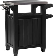Load image into Gallery viewer, Mini desserte barbecue UNITY - Gris - 105 litres