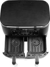 Load image into Gallery viewer, Foodi FlexDrawer Air Fryer,Dual Zone Avec Sparateur Amovible,Grand Tiroir de 10,4 L,7-en-1,Double Zone,Sans Huile,Pices Antiadhsives Compatibles Au Lave-Vaisselle,Noir AF500EU