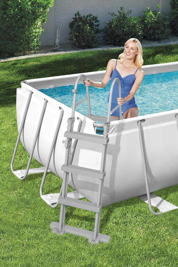 Piscine Hors Sol 404 x 201 x 100 cm Rectangulaire Power SteelPiscine Tubulaire