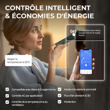 Load image into Gallery viewer, Kältebringer Climatiseur Split - 12000 BTU - 3 5 kW - Avec fonction chauffage WiFi et App - très silencieux &amp; économe en énergie avec support mural - Marque de qualité Allemande