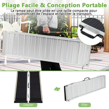 Load image into Gallery viewer, Rampe D檃ccs en Aluminium avec Plaque de Transition pour Maison 122L -