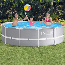 Load image into Gallery viewer, Intex piscine prism frame ronde tubulaire (ø)3,05 x (h)0,76m