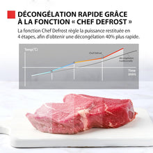 Load image into Gallery viewer, Toshiba MW3-AC26PFI(MG) Four à Micro-ondes 26L Air chaud combiné, 6-en-1 900W avec Cuiseur Vapeur en Gris Morandi, 6 Programmes 10 Niveaux de Puissance, 10 Menus Automatiques