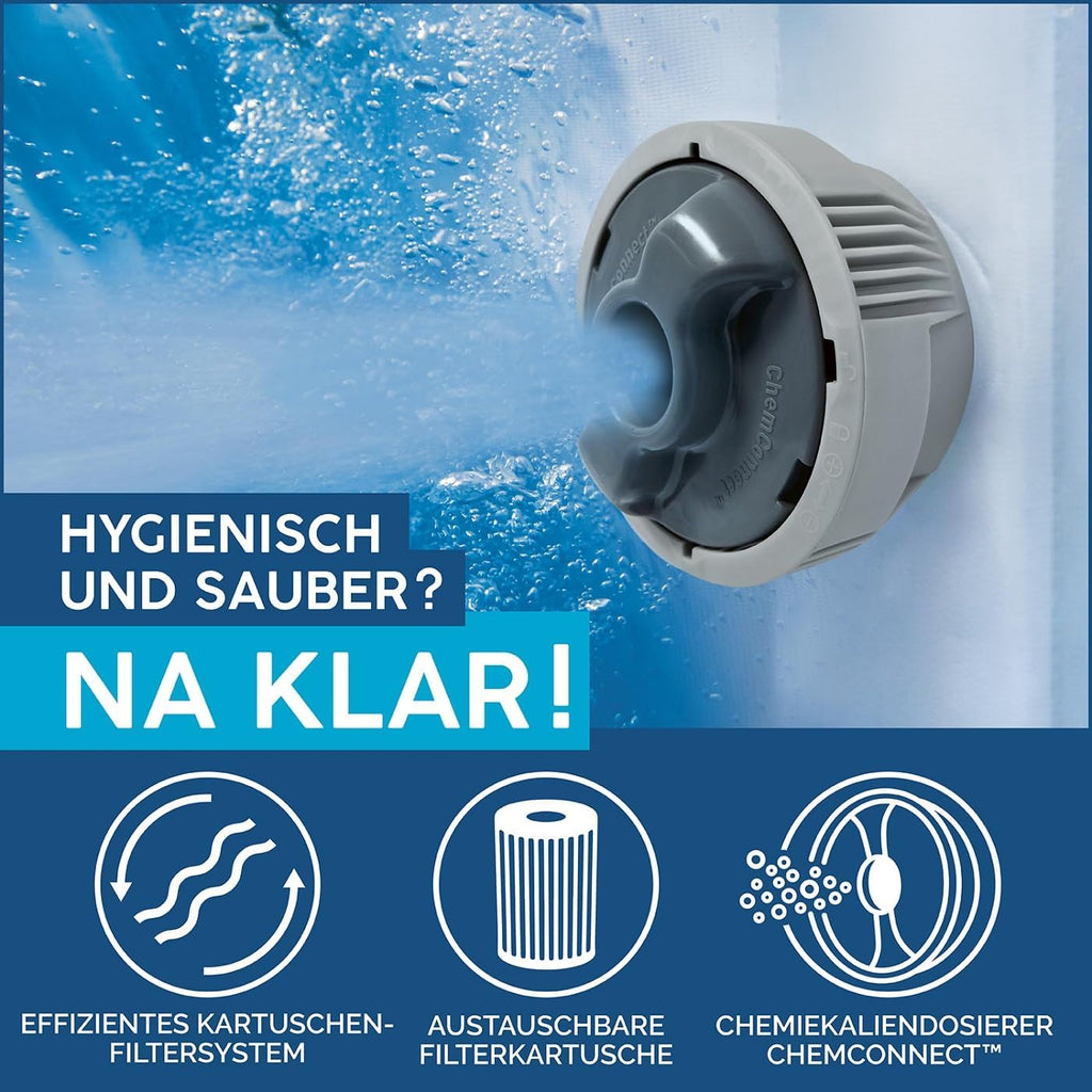 Spa gonflable rond Lay-Z-Spa® Miami Airjet2 - 4 personnes