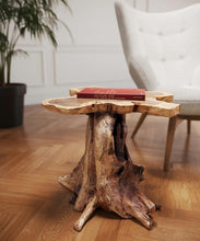 Load image into Gallery viewer, Kare Design Table d'appoint Tree, Bois Massif, Nature-Marron, Grand, Deco Intérieur, Decoration Chambre, Salon, Couloir, Maison, 40x50x50cm