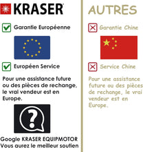 Load image into Gallery viewer, KRASER KR940B Antivol Voiture à Code Sécurité Maximale, Canne Jaune Plus Visible et Dissuasif, Robuste Bloque Volant avec Marteau d'Urgence, Bloc Barre Anti Vol Universel pour Auto, Camping-Car