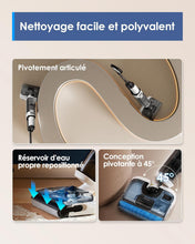 Load image into Gallery viewer, Tineco Aspirateur Balai sans Fil Floor One S6 Stretch Lite Aspirateur Laveur, S’aplatit à 180°, Auto-Nettoyage, Longue Autonomie, Nettoyage des Bords de 2 côtés