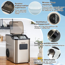Load image into Gallery viewer, Machine  Glaons 24kg en 24h Panneau de Contr么le Tactile LED -