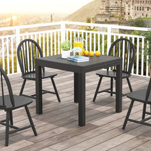 Load image into Gallery viewer, Table de Jardin Extensible en Aluminium Ajustable de 80 à 160 CM Table à Manger Rectangulaire pour 4-6 Personnes Gris/Naturel -